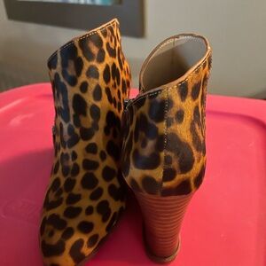 NWOT 1. state leopard shoes, cow leather, surer soft.